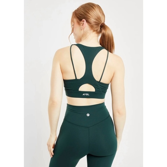 AYBL Core Sports Bra in Forest Green XXL - Picture 2 of 6
